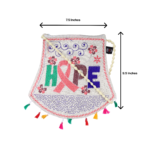 Hope Embroidered Corssbody Bag